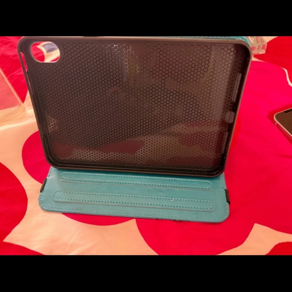 Floral Embossed Teal Notebook Cover
